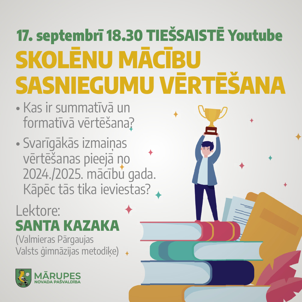 Vizuālis par 17. septembra tiešsaistes lekciju