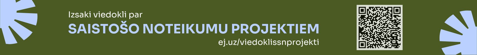 Vizuālis izsaki viedokli par saistošo noteikumu projektu