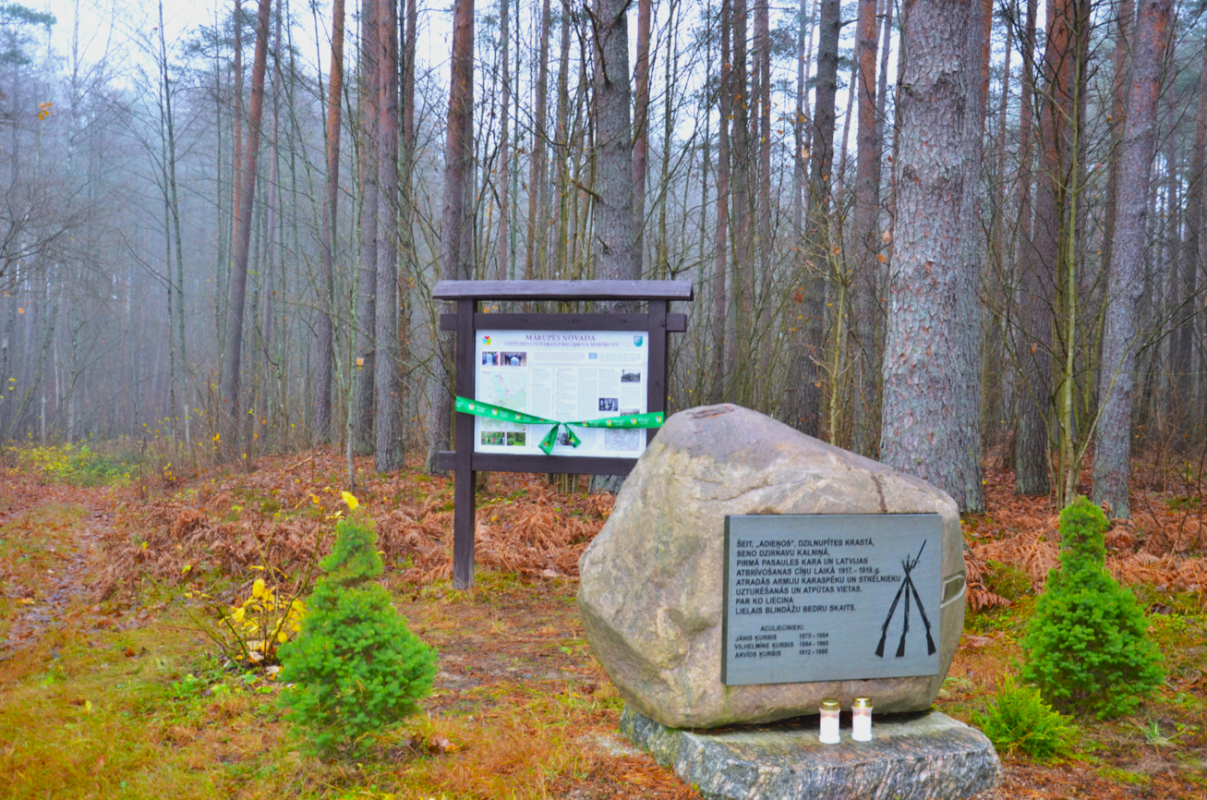 Vēstures un dabas pārgājiena maršruts