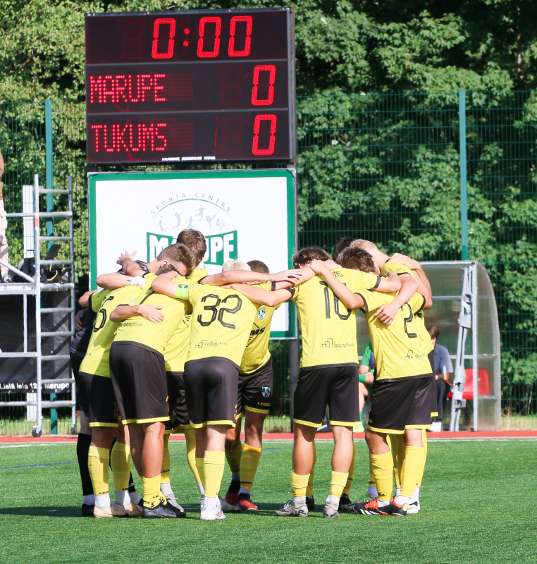 Futbola spēle "Mārupes SC" : "FK Tukums 2000-2/TSS"