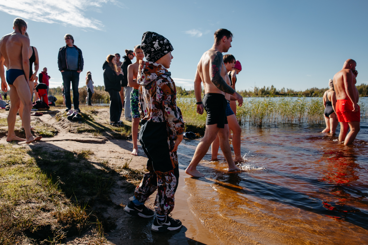 Aukstumpeldēšanas sezonas atklāšana Mārupē 