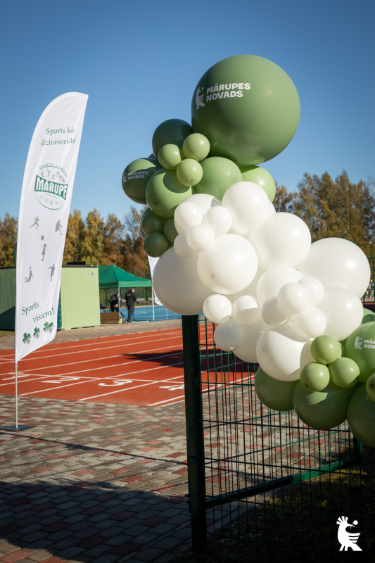 Jaunmārupes pamatskolas sporta laukuma atklāšana