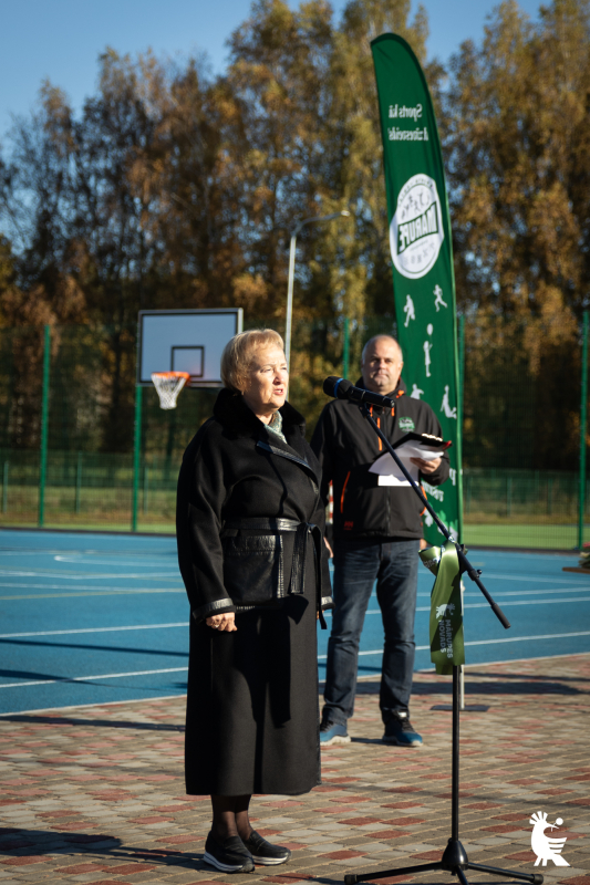 Jaunmārupes pamatskolas sporta laukuma atklāšana