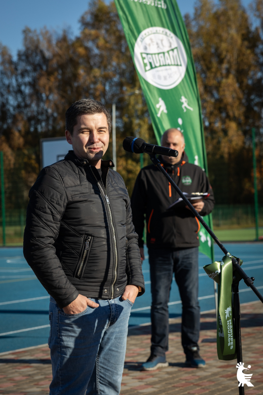 Jaunmārupes pamatskolas sporta laukuma atklāšana