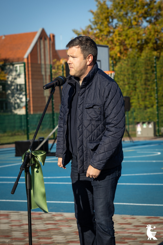 Jaunmārupes pamatskolas sporta laukuma atklāšana