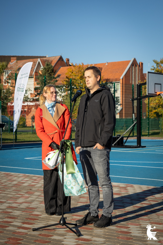 Jaunmārupes pamatskolas sporta laukuma atklāšana