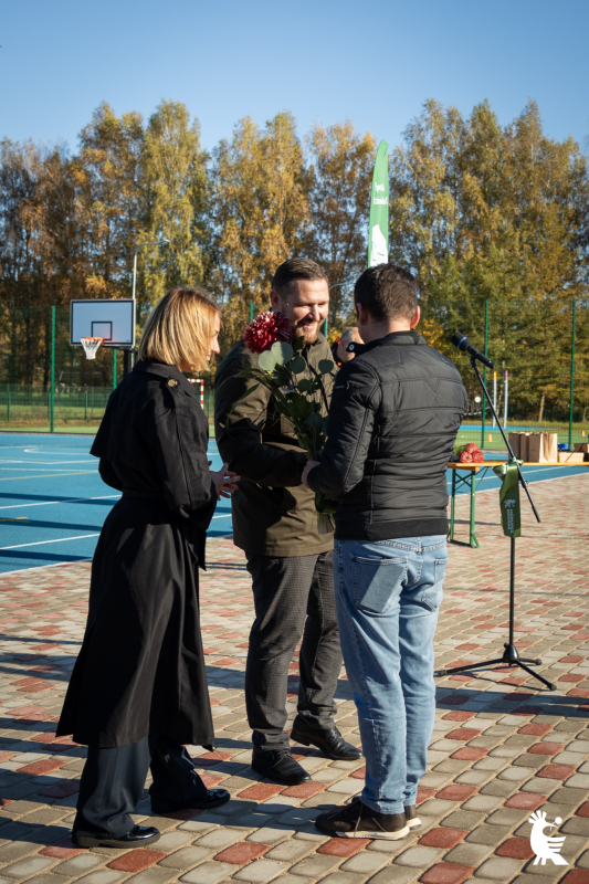 Jaunmārupes pamatskolas sporta laukuma atklāšana