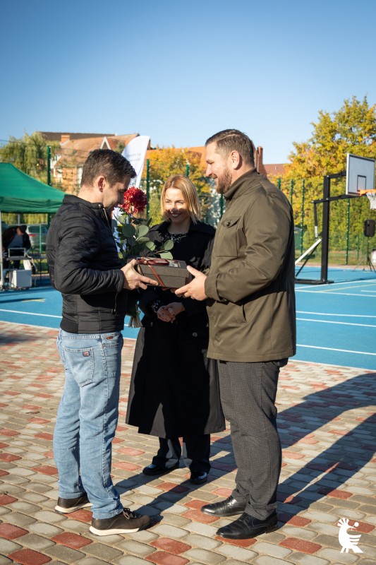 Jaunmārupes pamatskolas sporta laukuma atklāšana