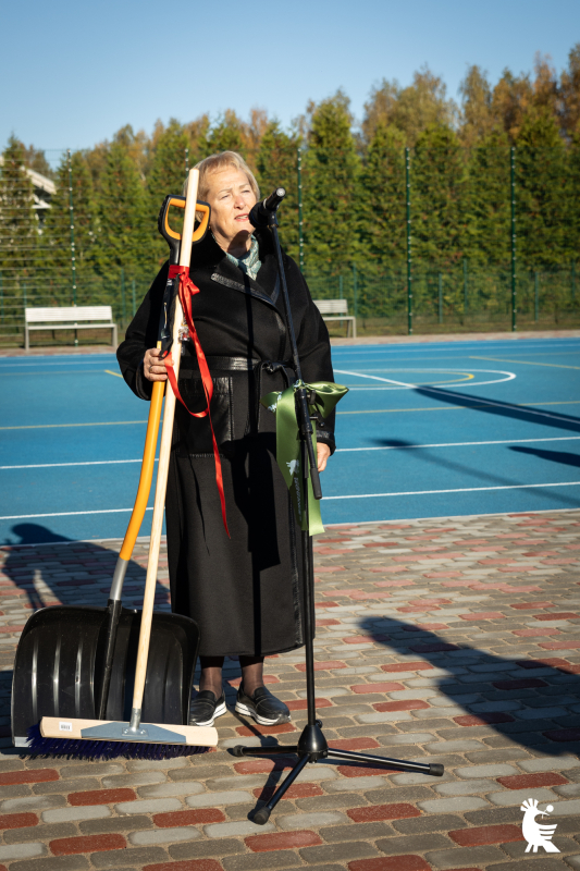 Jaunmārupes pamatskolas sporta laukuma atklāšana