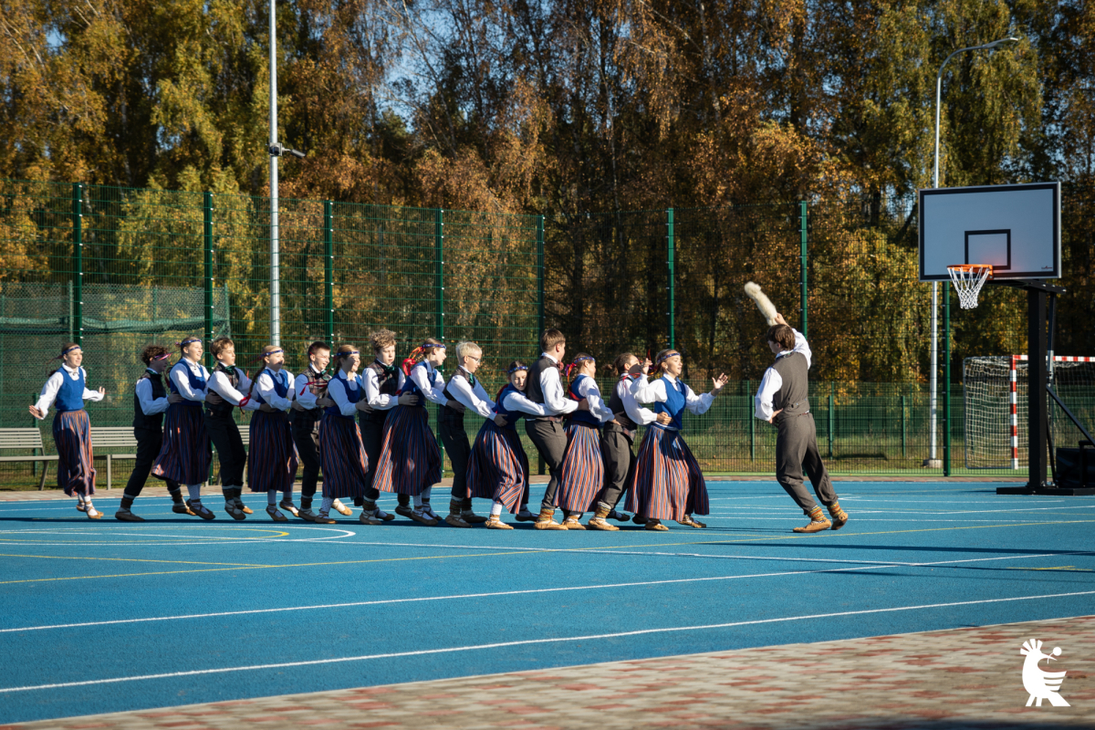 Jaunmārupes pamatskolas sporta laukuma atklāšana