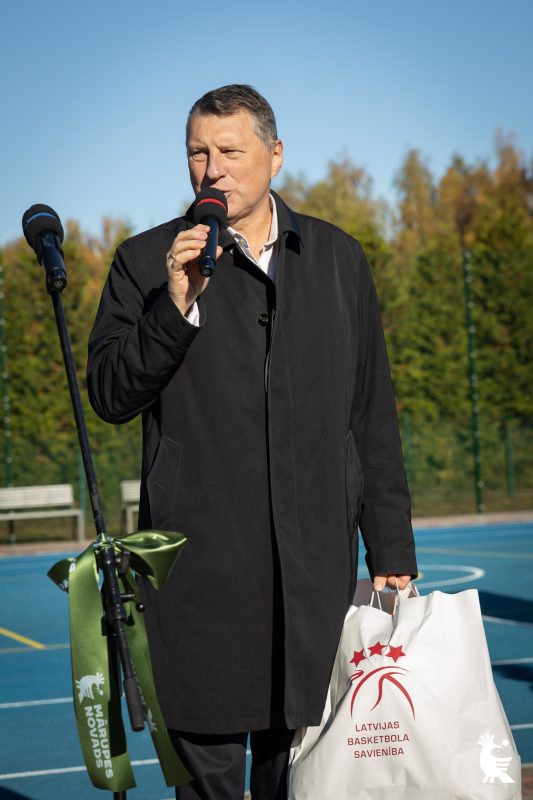 Jaunmārupes pamatskolas sporta laukuma atklāšana