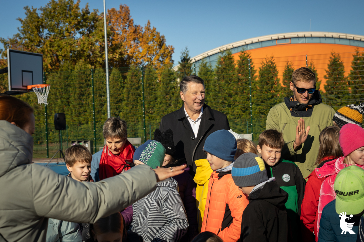 Jaunmārupes pamatskolas sporta laukuma atklāšana