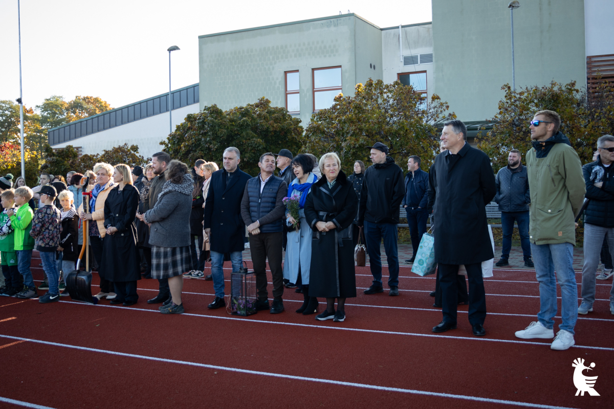 Jaunmārupes pamatskolas sporta laukuma atklāšana