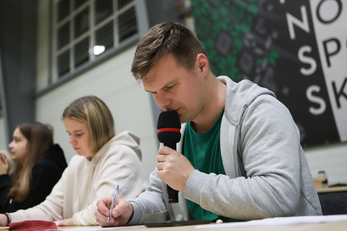 Reģionālās basketbola līgas spēle Mārupē. "Mārupes SC" : BK "Jaunpils