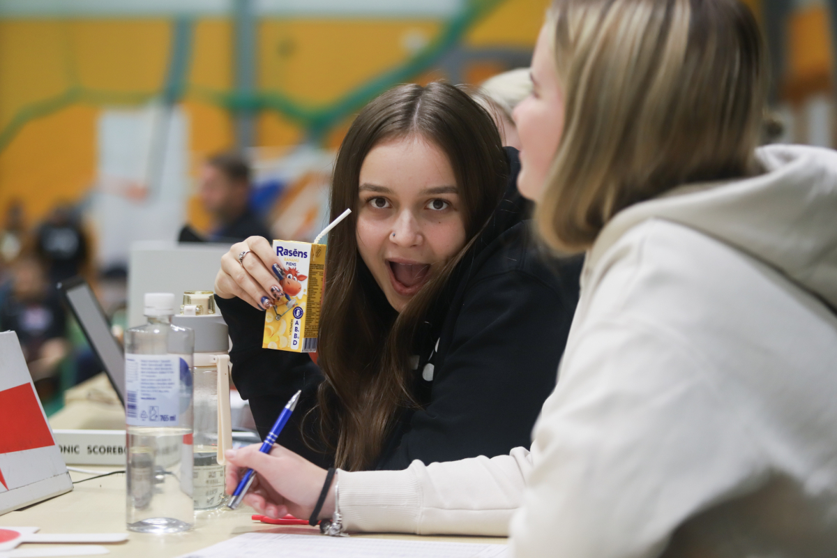 Reģionālās basketbola līgas spēle Mārupē. "Mārupes SC" : BK "Jaunpils