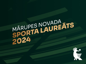 Mārupes novada sporta laureāts 2024 grafisks vizuālis