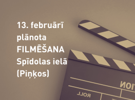 Iedzīvotāju ievērībai - 13. februārī Piņķos notiks filmēšana