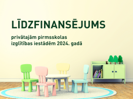 Zināms pašvaldības līdzfinansējuma apmērs bērniem, kuri mācās privātajās pirmsskolas izglītības iestādēs