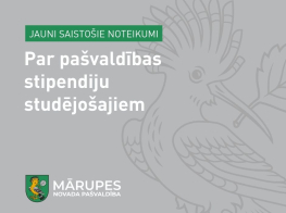 Jauni saistošie noteikumi par pašvaldības stipendiju topošajiem pedagogiem