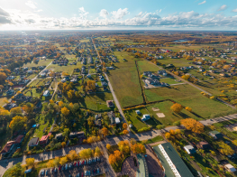 Mārupes teritorijas skats no augšas