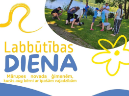 Labbūtības diena ģimenēm, kurās aug bērni ar īpašām vajadzībām